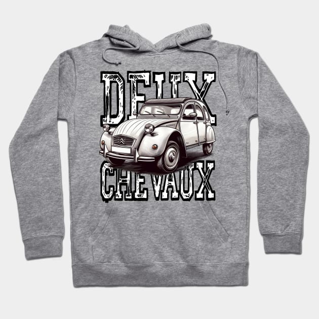 Deux Chevaux Hoodie by PedroVale